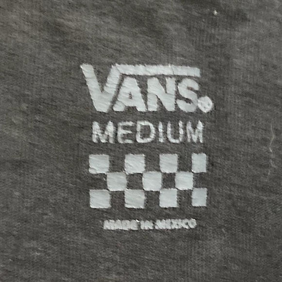 Vans M cheetah leopard screen print vans black short sleeve tee shirt skater - Picture 4 of 9